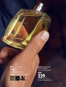 Oriflame Eclat Homme Eau de Toilette tilbud