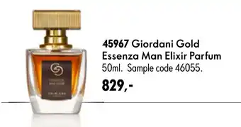 Oriflame Giordani Gold Essenza Man Elixir Parfum tilbud
