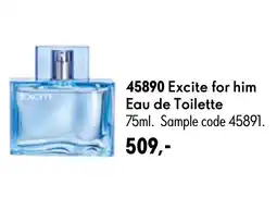 Oriflame Excite for him Eau de Toilette tilbud