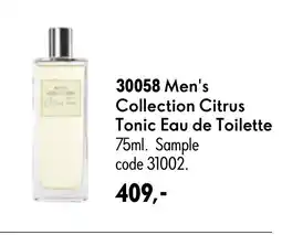 Oriflame Men's Collection Citrus Tonic Eau de Toilette tilbud