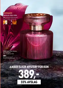 Oriflame Amber Elixir Mystery Eau de Parfum tilbud