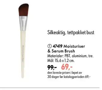 Oriflame Moisturiser & Serum Brush tilbud