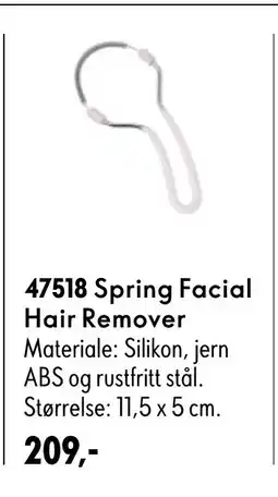 Oriflame Spring Facial Hair Remover tilbud
