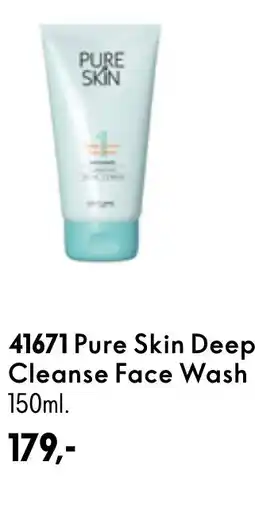 Oriflame Pure Skin Deep Cleanse Face Wash tilbud
