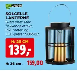 jem & fix SOLCELLE LANTERNE tilbud