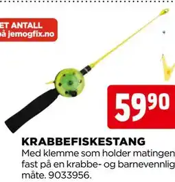 jem & fix KRABBEFISKESTANG tilbud
