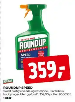 jem & fix ROUNDUP SPEED tilbud