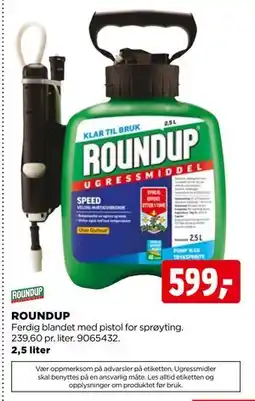 jem & fix ROUNDUP tilbud