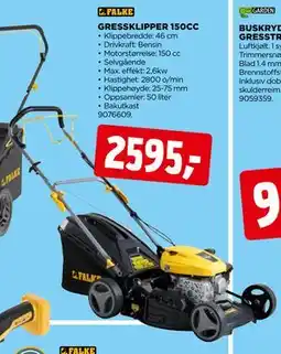 jem & fix GRESSKLIPPER 150CC tilbud