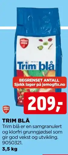jem & fix TRIM BLÅ tilbud