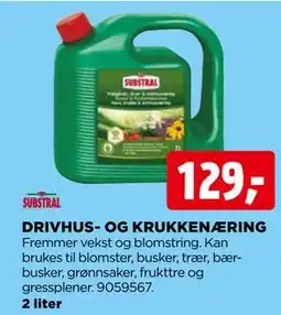 jem & fix DRIVHUS- OG KRUKKENÆRING tilbud