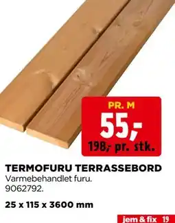 jem & fix TERMOFURU TERRASSEBORD tilbud