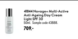 Oriflame Novage+ Multi-Active Anti-Ageing Day Cream Light SPF 30 tilbud