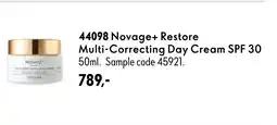 Oriflame Novage+ Restore Multi-Correcting Day Cream SPF 30 tilbud