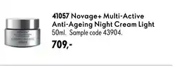Oriflame Novage+ Multi-Active Anti-Ageing Night Cream Light tilbud