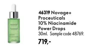 Oriflame Novage+ Proceuticals 10% Niacinamide Power Drops tilbud