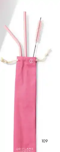 Oriflame Wellosophy Reusable Straw Set tilbud