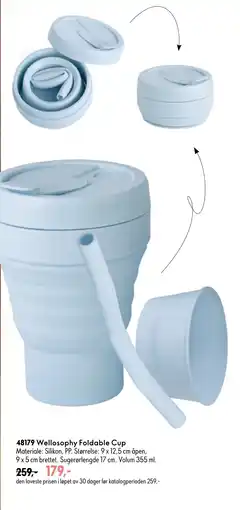 Oriflame Wellosophy Foldable Cup tilbud