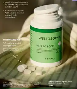 Oriflame Wellosophy Metabo Boost tilbud