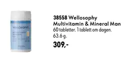 Oriflame Wellosophy Multivitamin & Mineral Man tilbud