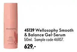 Oriflame Wellosophy Smooth & Balance Gel-Serum tilbud