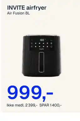 Jernia INVITE airfryer tilbud