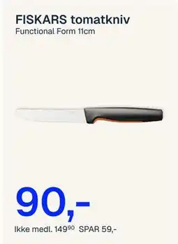 Jernia FISKARS tomatkniv tilbud