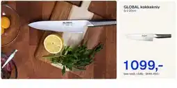 Jernia GLOBAL kokkekniv tilbud