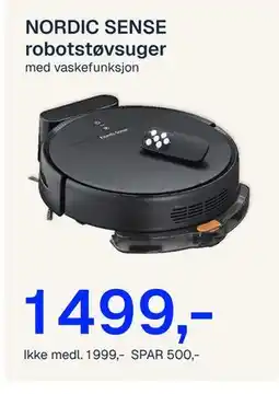 Jernia NORDIC SENSE robotstøvsuger tilbud