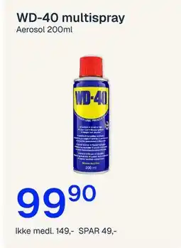 Jernia WD-40 multispray tilbud