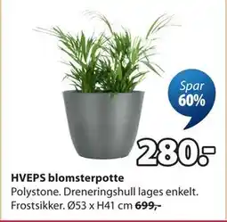 JYSK HVEPS blomsterpotte tilbud