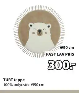 JYSK TURT teppe tilbud