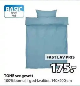 JYSK TONE sengesett tilbud