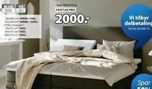 JYSK ETNA sengegavl tilbud
