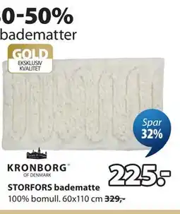 JYSK STORFORS badematte tilbud