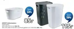 JYSK INFINITY skittentøyskurv tilbud