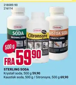 Europris STERLING SODA tilbud