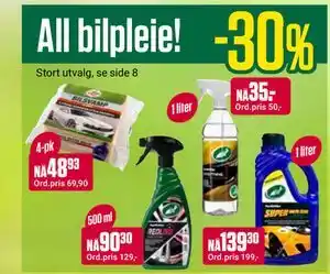 Europris All bilpleie! tilbud