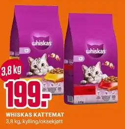 Europris WHISKAS KATTEMAT tilbud