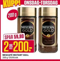 Europris NESCAFÉ INSTANT GULL tilbud