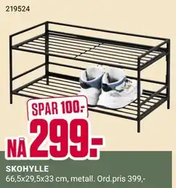 Europris SKOHYLLE tilbud