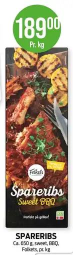 Kiwi SPARERIBS tilbud