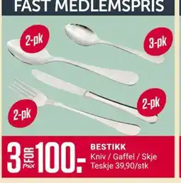 Europris BESTIKK, Medlemspris tilbud