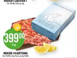Kiwi REKER I KARTONG tilbud