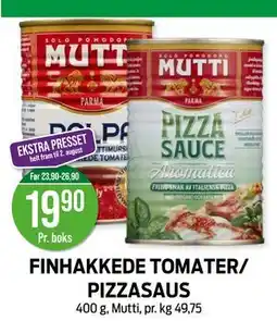 Kiwi FINHAKKEDE TOMATER/ PIZZASAUS tilbud