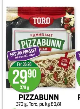 Kiwi PIZZABUNN tilbud