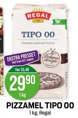Kiwi PIZZAMEL TIPO 00 tilbud