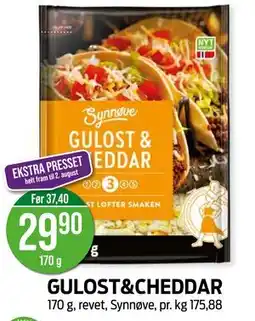 Kiwi GULOST&CHEDDAR tilbud
