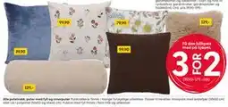 Rusta Alle putetrekk, puter med fyll og innerputer tilbud