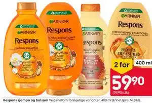 Respons sjampo og balsam